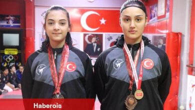 14 yaşındaki ulusal tekvandocuların olimpiyat hedefi!