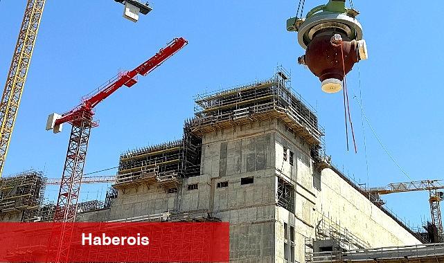 Akkuyu NGS 2'nci güç ünitesinde ana sirkülasyon pompalarının montajı tamamlandı