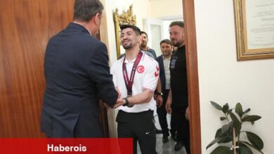 Avrupa Şampiyonu Kerem Kamal'a Kula'da coşkulu karşılama