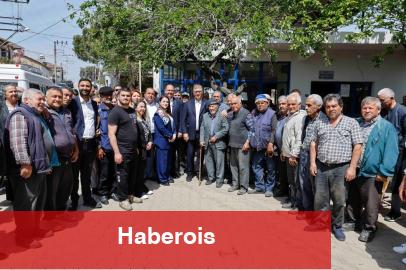 Başkan Tugay Menderes’in köylerinde üreticilerle buluştu