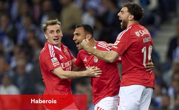 Benfica'dan altın pahasında 3 puan!