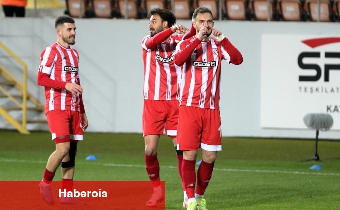 Boluspor, Sakaryaspor'u 3 golle devirdi!