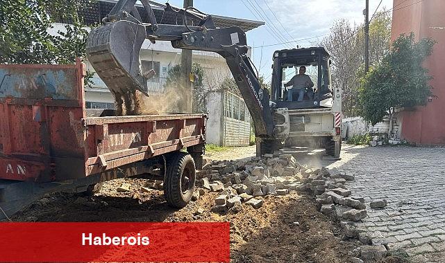 Bozdoğan'da Kilitli Parke Taş Döşeme Çalışmaları Hız Kesmeden Devam Ediyor - Haberois Bozdoğan'da Kilitli Parke Taş Döşeme Çalışmaları Hız Kesmeden Devam Ediyor