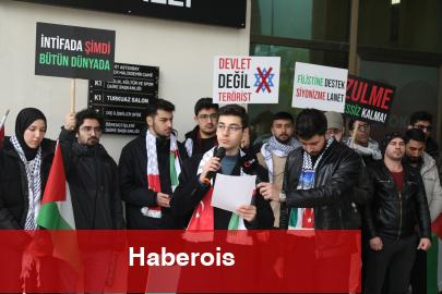 BTÜ'lü öğrenciler Gazze için tek yürek - Haberois BTÜ'lü öğrenciler Gazze için tek yürek