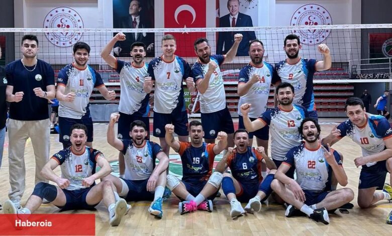 Bursa Osmangazi Belediyespor Erkekler Voleybol 2. Ligi’ne yükseldi