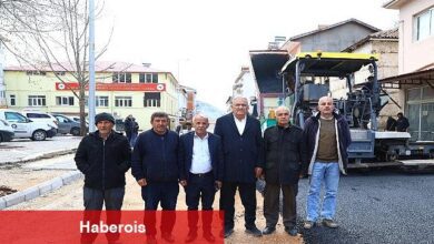 Büyükşehir Belediyesi'nden Gündoğmuş'a sıcak asfalt