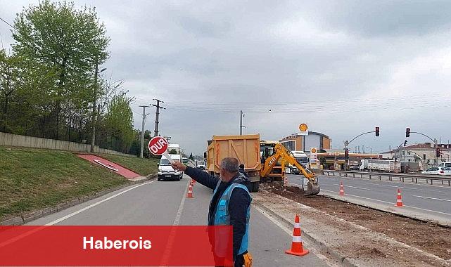 Büyükşehir, Kirazlıyalı'da ulaşımı kolaylaştırıyor