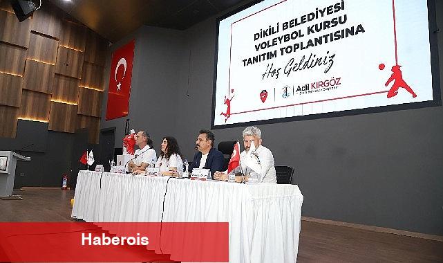 Dikili Belediyesi'nden Voleybol Altyapısına Güçlü Adım - Haberois Dikili Belediyesi'nden Voleybol Altyapısına Güçlü Adım