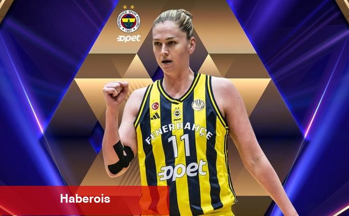 EuroLeague'de MVP, Fenerbahçe'den Emma Meesseman - Haberois EuroLeague'de MVP, Fenerbahçe'den Emma Meesseman