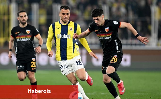 Fenerbahçe'den Kayserispor maçında 90+4'te puan kaybı! - Haberois Fenerbahçe'den Kayserispor maçında 90+4'te puan kaybı!
