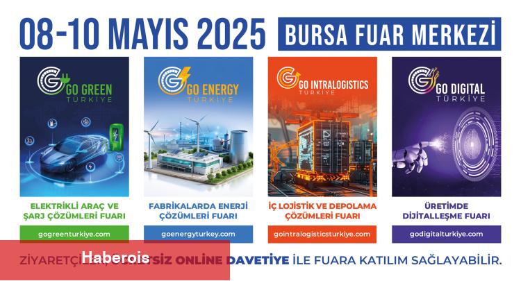 Go Fuarları Türkiye’yi geleceğe taşıyacak... Dijitalleşen sanayi Bursa'da buluşuyor