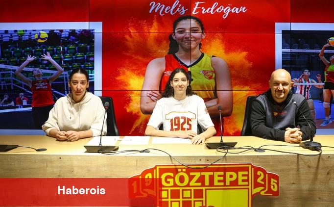 Göztepe'de Melis Erdoğan imzayı attı