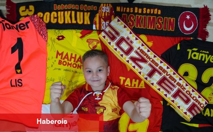 Göztepe'nin küçük fanatiği "Kuzey Reis" kadrosunu yalnız bırakmıyor - Haberois Göztepe'nin küçük fanatiği "Kuzey Reis" kadrosunu yalnız bırakmıyor