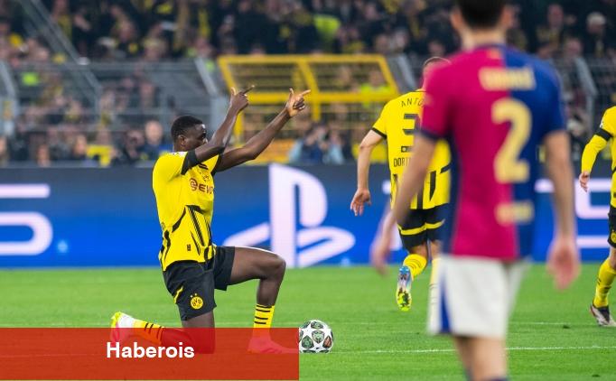 Guirrassy'nin hat-trick'i, Dortmund'a yetmedi! Barcelona yarı finalde!