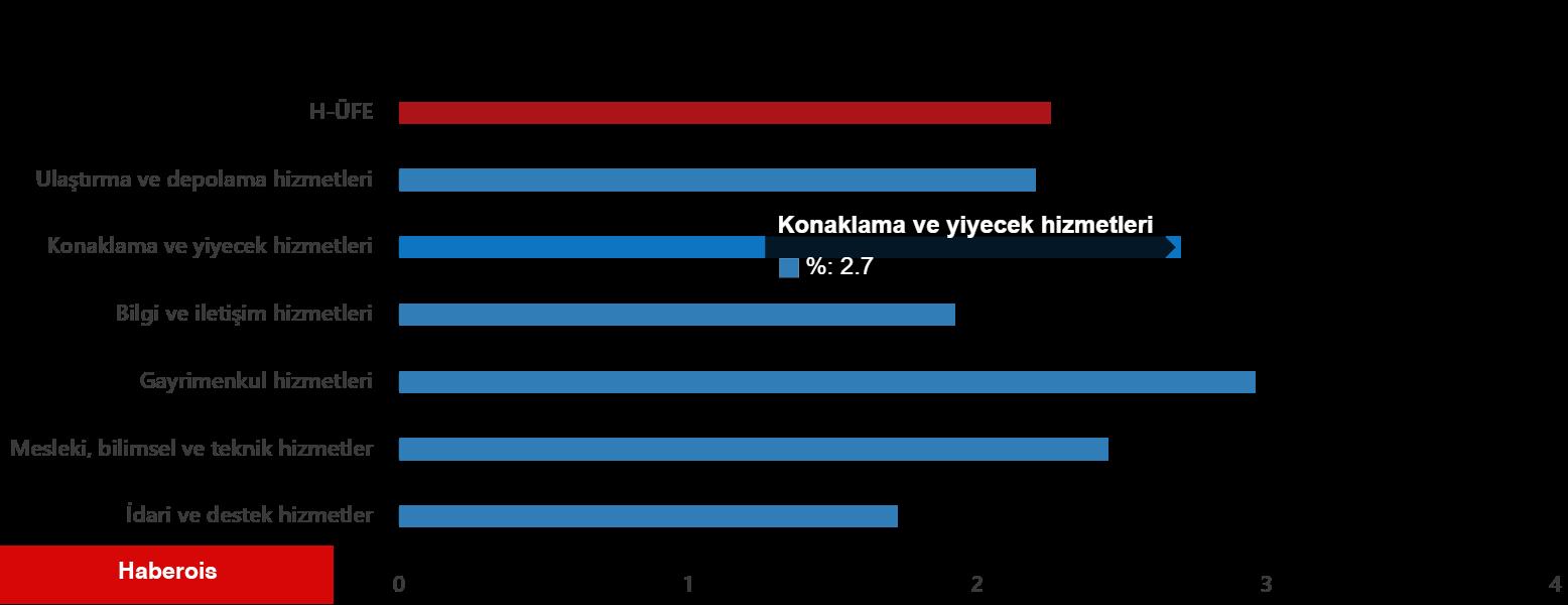 Hizmet Üretici Fiyat Endeksi, Mart 2025