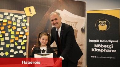 İnegöl Belediyesi Nöbetçi Kitaphanelerinin En'leri Ödüllerini Aldı