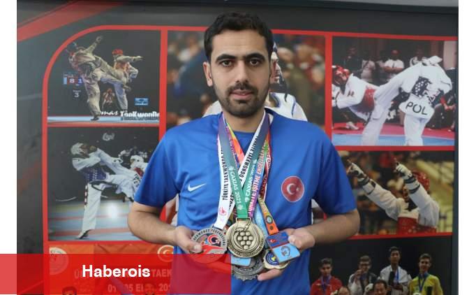 İşitme engelli ulusal tekvandocu Yasin Çimen'in gözü dorukta - Haberois İşitme engelli ulusal tekvandocu Yasin Çimen'in gözü dorukta