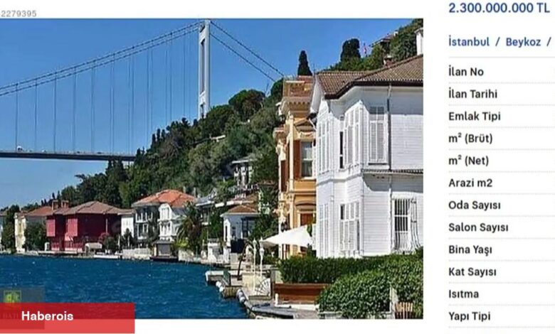 İstanbul Boğazı’ndaki yalılar sarsıntı nedeniyle satılık! - Haberois İstanbul Boğazı’ndaki yalılar sarsıntı nedeniyle satılık!