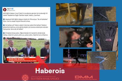 İstanbul'daki sokak olaylarıyla ilgili dezenformasyon iddiaları çürütüldü