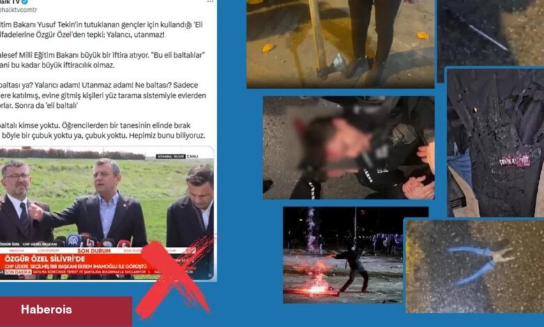 İstanbul'daki sokak olaylarıyla ilgili dezenformasyon iddiaları çürütüldü