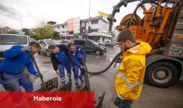 İZSU ekipleri tam kadro sahada - Haberois İZSU ekipleri tam kadro sahada