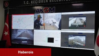 Kar yere düştü, ekipler sahaya indi - Haberois Kar yere düştü, ekipler sahaya indi