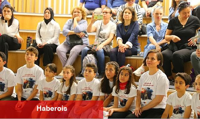 Karabağlar'da Atatürk'ün Çocukları Uzayla Buluştu - Haberois Karabağlar'da Atatürk'ün Çocukları Uzayla Buluştu