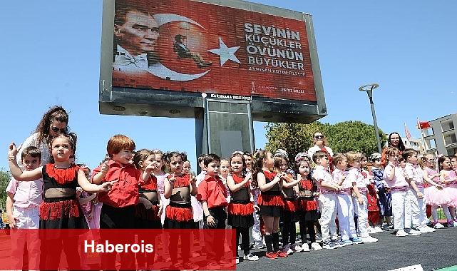 Karşıyaka'da 23 Nisan coşkusu başladı!