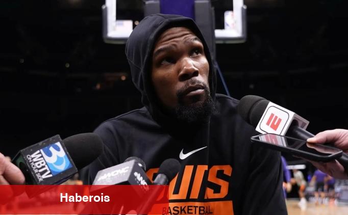 "Kevin Durant'in Suns'ta kalma mümkünlüğü var" savı - Haberois "Kevin Durant'in Suns'ta kalma mümkünlüğü var" savı