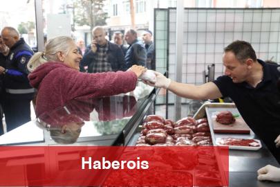 Kocaeli İzmit'te 'Halk Et'e yoğun ilgi - Haberois Kocaeli İzmit'te 'Halk Et'e yoğun ilgi