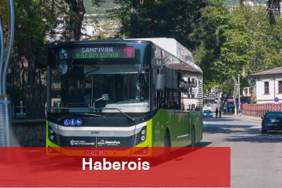 Kocaeli otobüs ve tramvaylarına 'Şampiyon Kocaelispor' yazdı