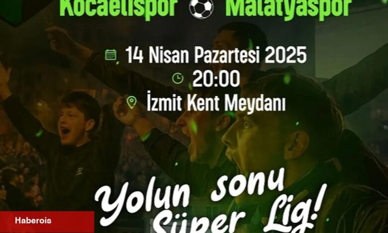 Kocaeli'de kalpler sahada, coşku meydanda - Haberois Kocaeli'de kalpler sahada, coşku meydanda