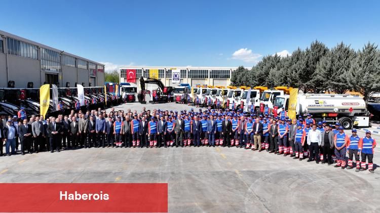 Konya KOSKİ’ye 100 milyon TL'lik 24 yeni araç - Haberois Konya KOSKİ’ye 100 milyon TL'lik 24 yeni araç