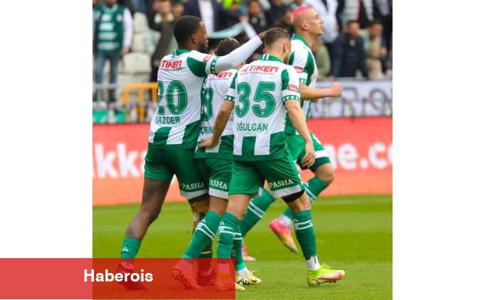 Konyaspor'dan Göztepe karşısında kritik galibiyet! - Haberois Konyaspor'dan Göztepe karşısında kritik galibiyet!