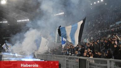 Lazio - Roma derbisinde 13 polis yaralandı - Haberois Lazio - Roma derbisinde 13 polis yaralandı