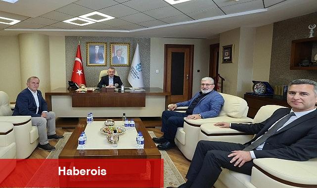 Lider Büyükakın'a Merih Demiral'ın babası ve STK'lardan ziyaret