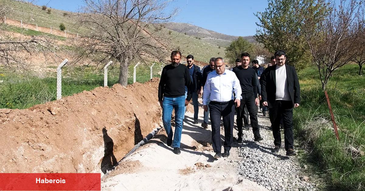 Malatya'da 15 yıllık su sorunu çözülüyor!