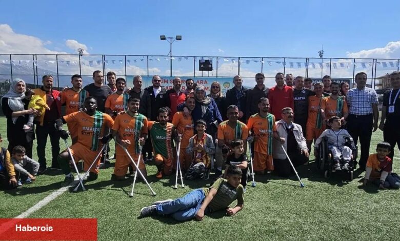 Malatya'da Ampute Futbol Grubu, Muhteşem Lig’e yükseldi!