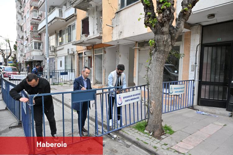 Manisa Şehzadeler'de riskli bina için harekete geçildi - Haberois Manisa Şehzadeler'de riskli bina için harekete geçildi