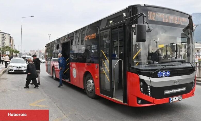 Manisa'da 1 Mayıs'ta toplu taşıma ücretsiz
