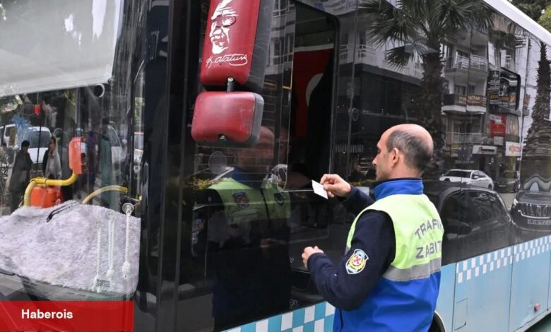 Manisa’da toplu ulaşım araçlarına geniş çaplı kontrol