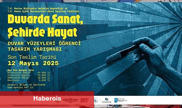 Manisa'nın Duvarları Genç Sanatçılarla Şekillenecek - Haberois Manisa'nın Duvarları Genç Sanatçılarla Şekillenecek