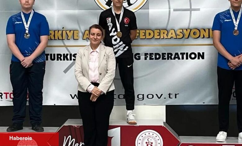 Mardinli atıcı Türkiye 2.'si oldu