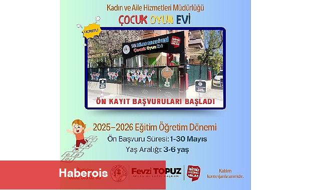 Milas Belediyesi Çocuk Oyun Konutu'na Ön Kayıt Müracaatları Mayıs Ayı'nda Başlayacak - Haberois Milas Belediyesi Çocuk Oyun Konutu'na Ön Kayıt Müracaatları Mayıs Ayı'nda Başlayacak