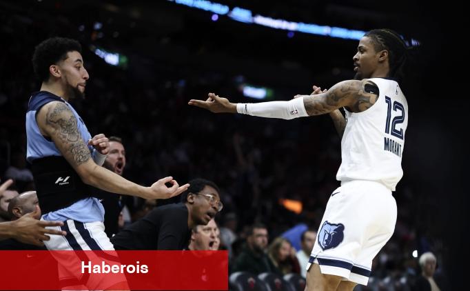 NBA uyardı, Morant umursamadı! Tekrar silah hareketi... - Haberois NBA uyardı, Morant umursamadı! Tekrar silah hareketi...