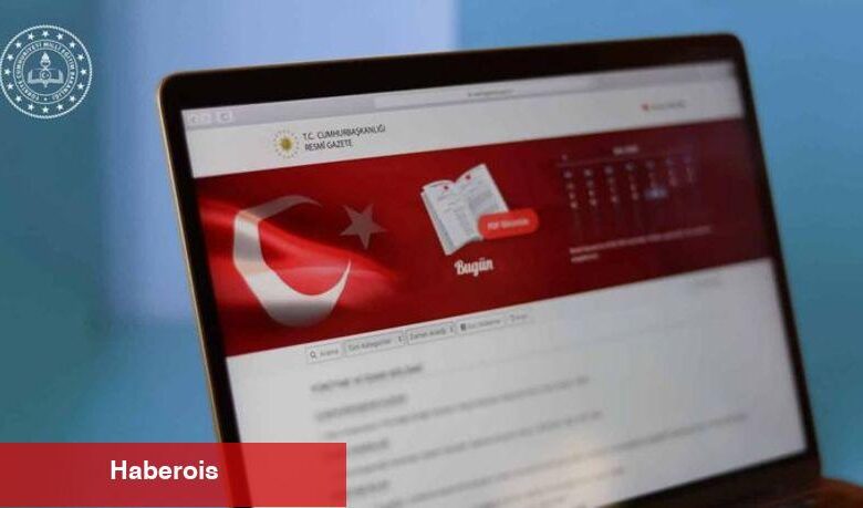 Resmi Gazete'de bugün (26.04.2025)