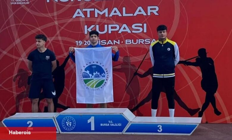Sakaryalı atletizmciler Bursa’da şampiyon oldu