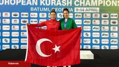 Sakaryalı kuraş sporcusu Gürcistan’da bayrağımızı dalgalandırdı