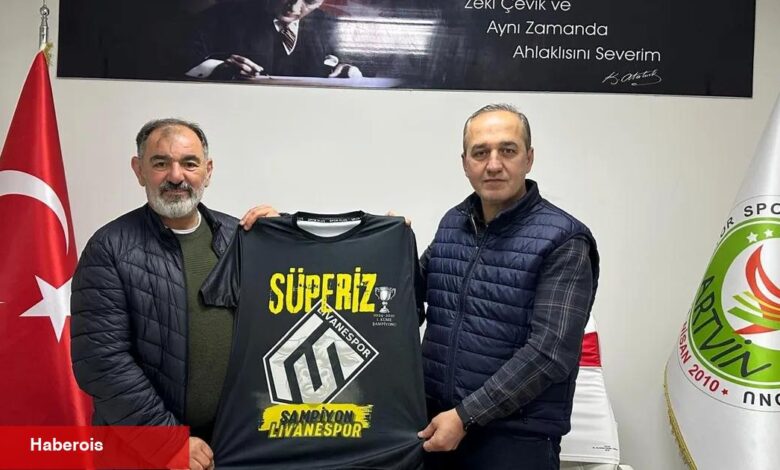 Şampiyon Bursa Livanespor’dan ASFK Başkanı Dağ’a ziyaret - Haberois Şampiyon Bursa Livanespor’dan ASFK Başkanı Dağ’a ziyaret