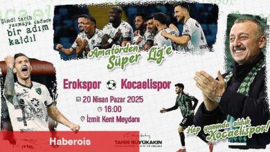 Şampiyonluk aşkına İzmit Kent Meydanı'na